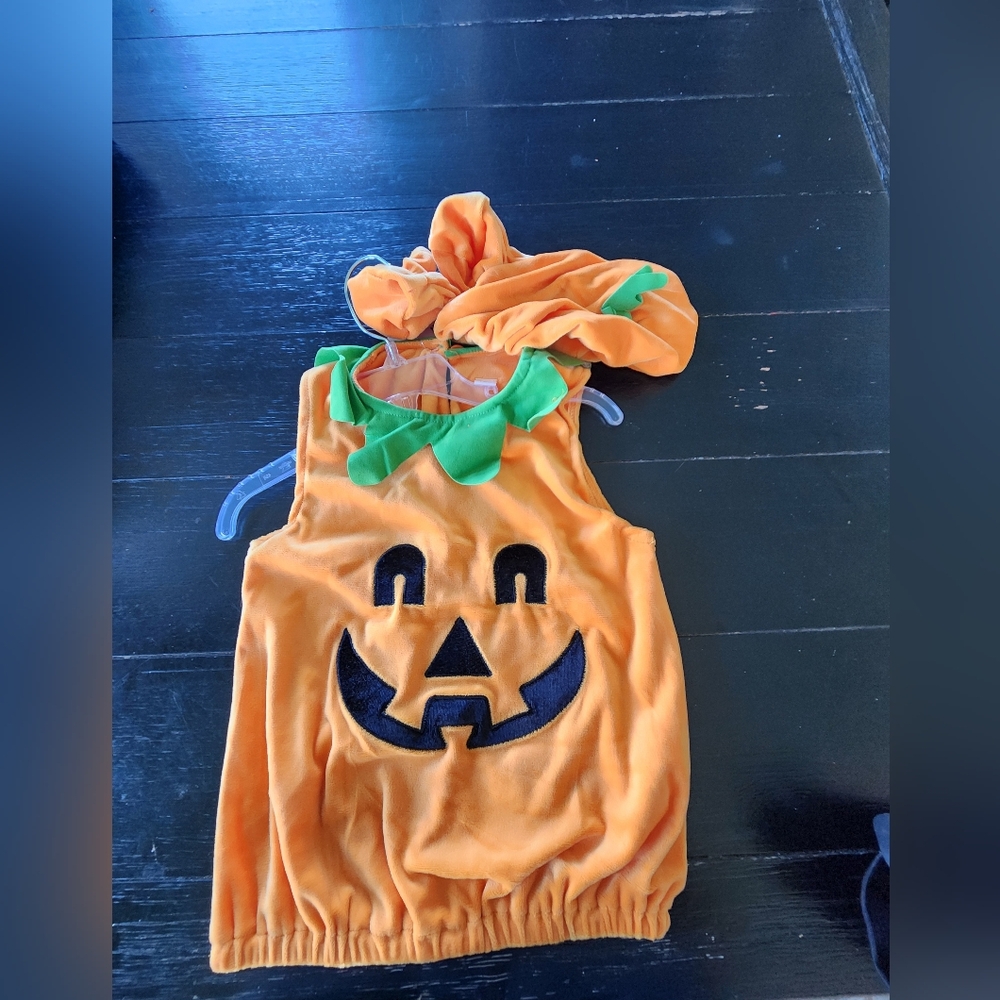 Kids pumpkin costume
